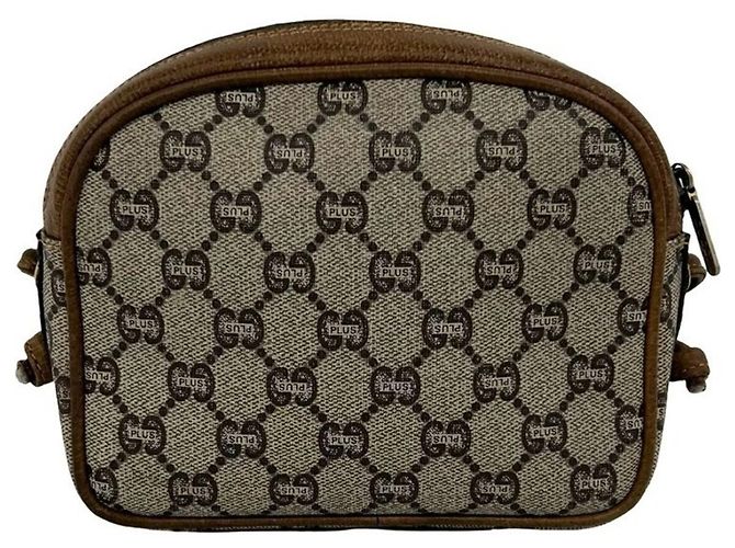 GUCCI Vintage Mini Shoulder Bag Pouch Braun - Ansicht 3