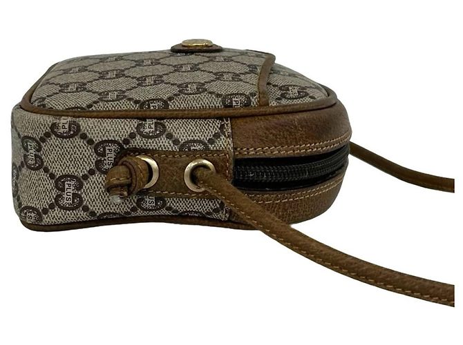 GUCCI Vintage Mini Shoulder Bag Pouch Braun - Ansicht 6