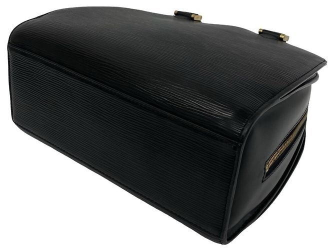 Borsa Louis Vuitton Vintage Pont Neuf in pelle Epi Nero - vista 8