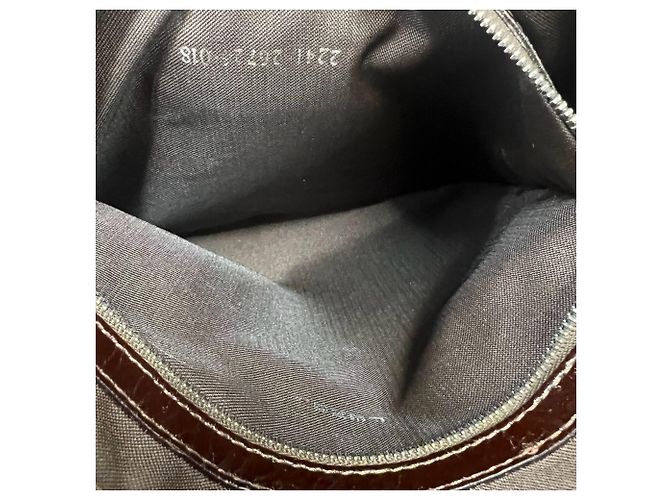Fendi Vintage Schulter- und Tote Bag mit Zucca-Muster Braun Schwarz - Ansicht 10