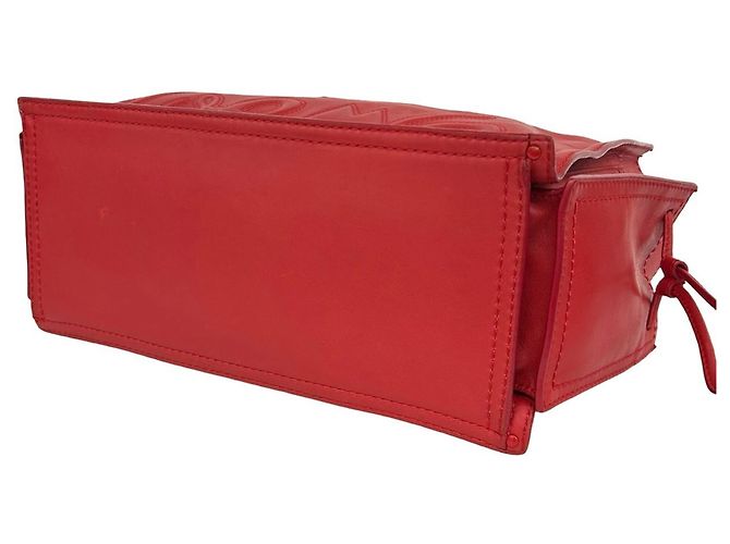 Loewe Rote Studded Logo Tote Bag - Ansicht 8