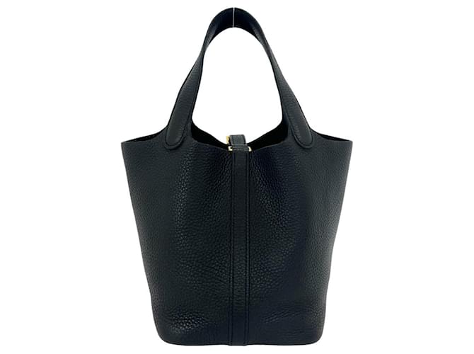 Hermès Borsa Hermes Picotin Lock PM in Nero - vista 3