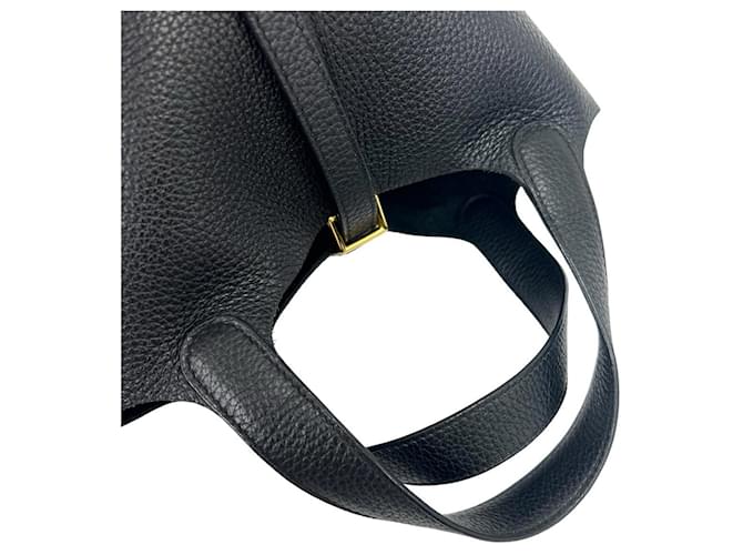 Hermès Borsa Hermes Picotin Lock PM in Nero - vista 4