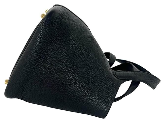 Hermès Borsa Hermes Picotin Lock PM in Nero - vista 6