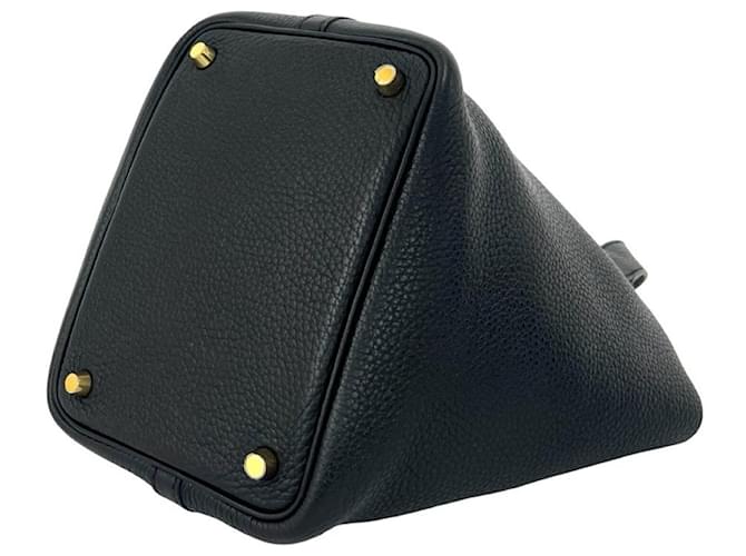 Hermès Borsa Hermes Picotin Lock PM in Nero - vista 8