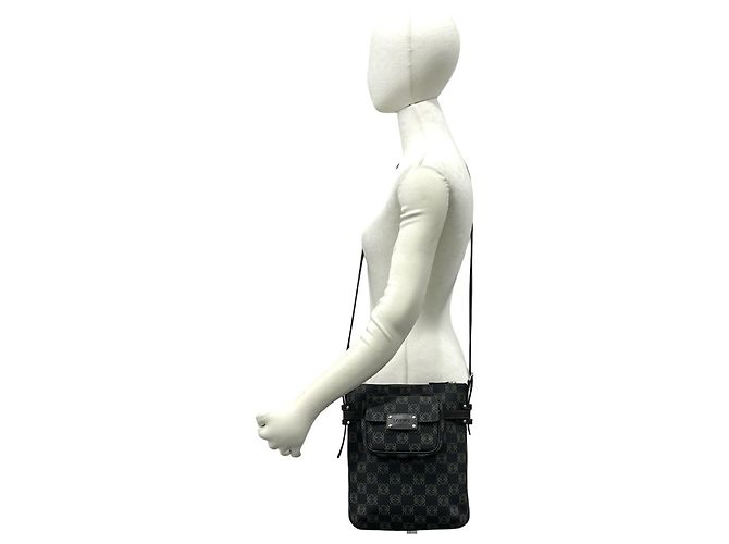 Borsa a tracolla Loewe con logo Anagramma in rilievo Marrone - vista 2
