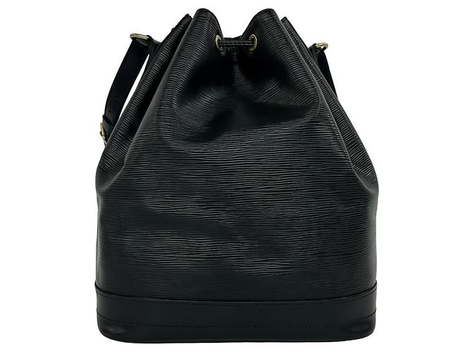 Noe Borsa a tracolla Louis Vuitton Vintage Noé in pelle Epi Nero - vista 3
