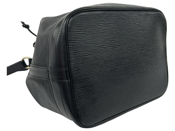 Noe Borsa a tracolla Louis Vuitton Vintage Noé in pelle Epi Nero - vista 7
