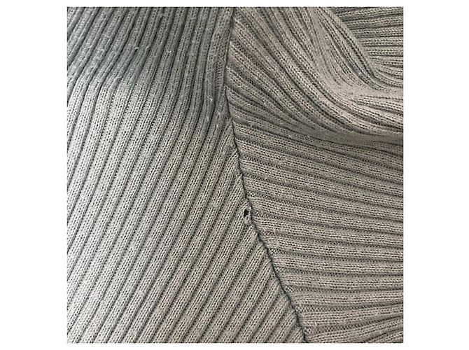 Autre Marque AURALEE Ron Herman Exclusive Giza Long Sleeve Top Verde - vista 8
