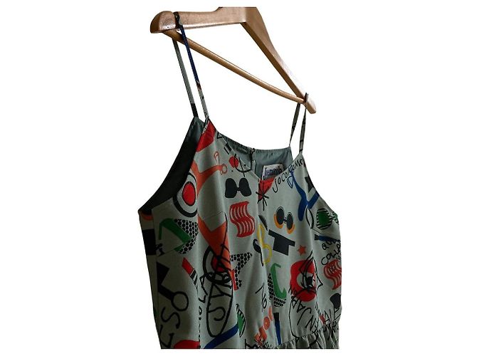 Autre Marque Jocomomola Camisole-Kleid Grün - Ansicht 3