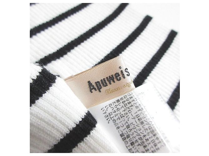 Autre Marque Apuweiser-riche Twist Ribbon Neck Knit Blanco - vista 5