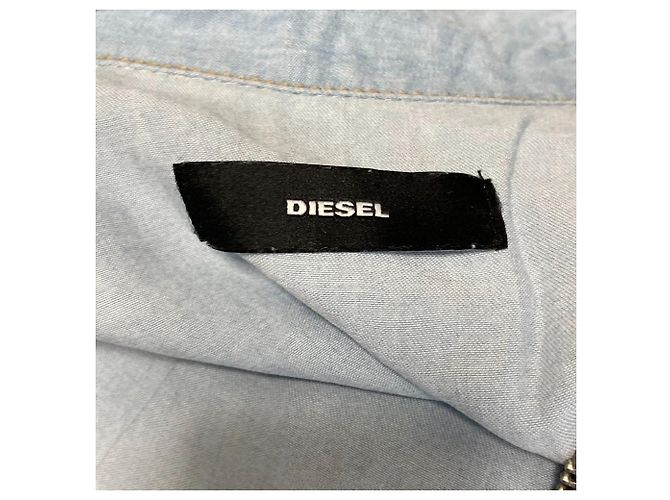 Autre Marque DIESEL Kleid Blau Hellblau - Ansicht 4