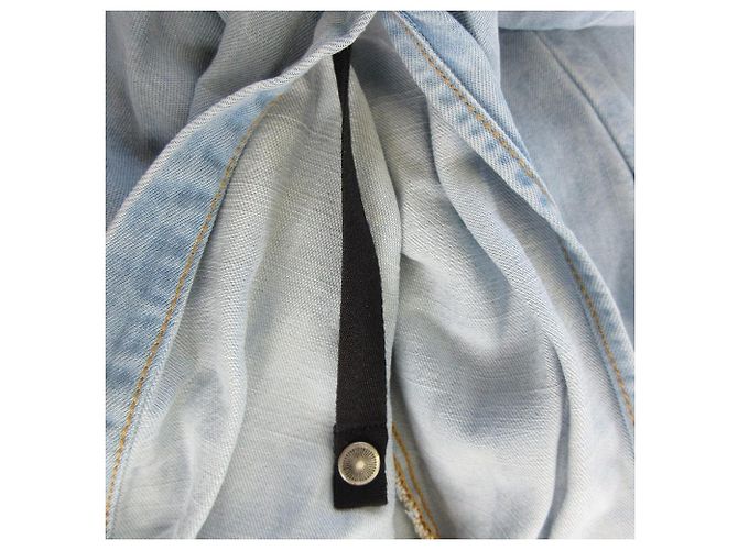 Autre Marque Diesel Denim Kleid Blau Hellblau - Ansicht 4