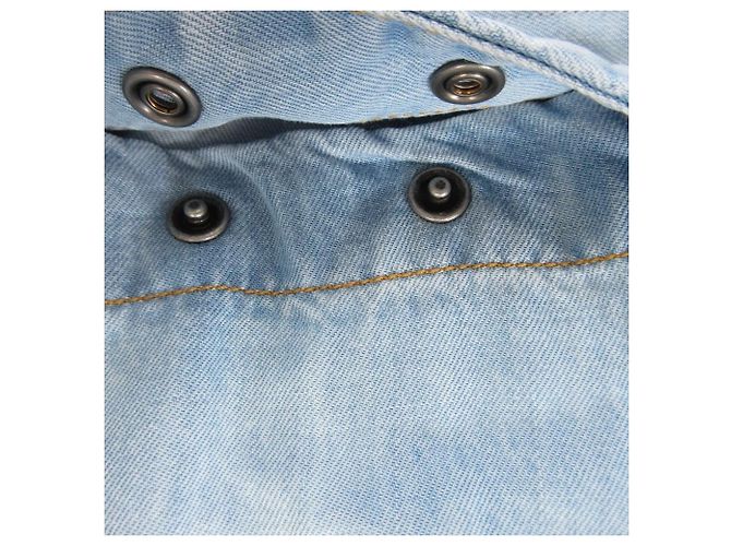 Autre Marque Diesel Denim Kleid Blau Hellblau - Ansicht 5