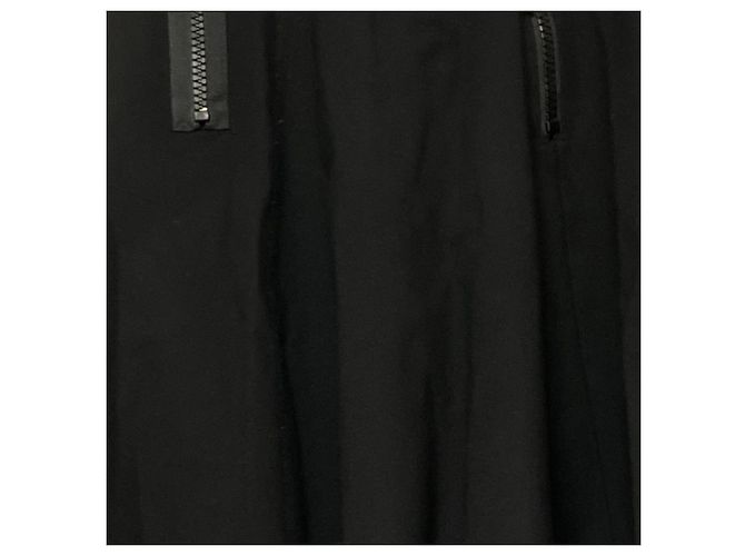 Autre Marque Minigonna Diesel con design a zip Nero - vista 3