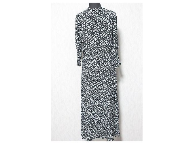 Autre Marque ETRE TOKYO Small Flower Dress Negro - vista 2