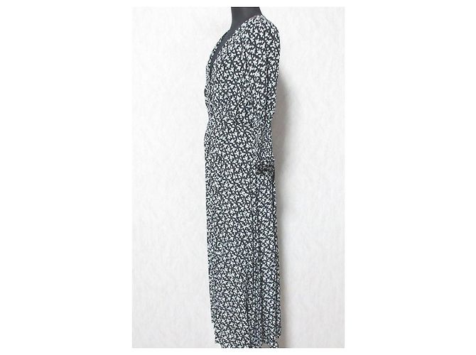 Autre Marque ETRE TOKYO Small Flower Dress Negro - vista 3