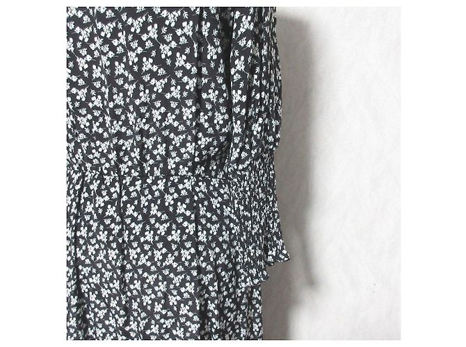 Autre Marque ETRE TOKYO Small Flower Dress Negro - vista 6