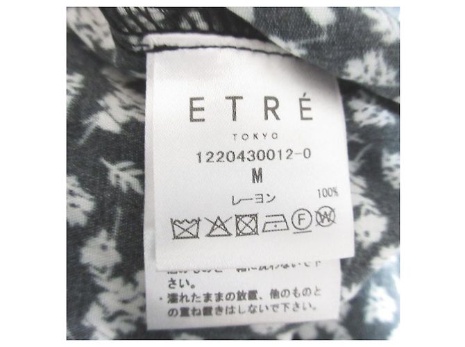 Autre Marque ETRE TOKYO Small Flower Dress Negro - vista 8