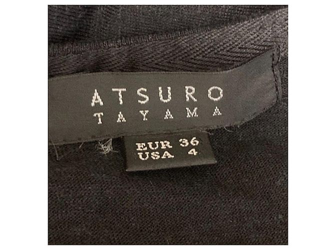 Autre Marque ATSURO TAYAMA Cárdigan largo de punto Negro - vista 4