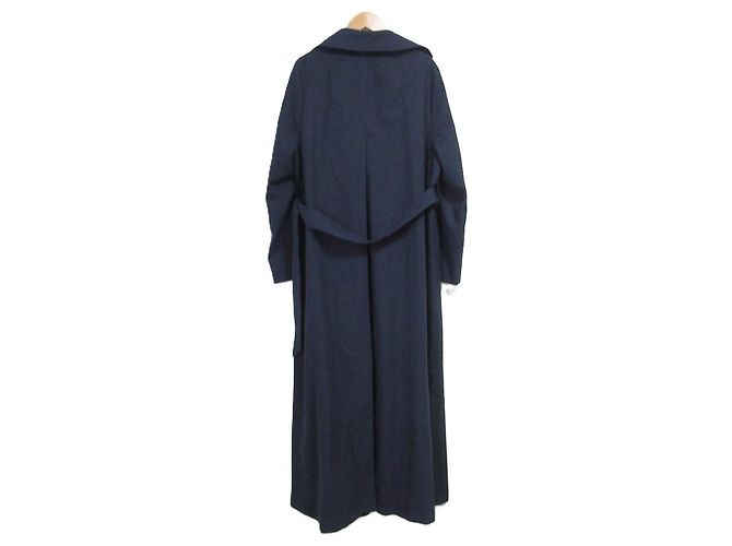 Autre Marque ETRE TOKYO Gabardina larga con doble botonadura Azul - vista 2
