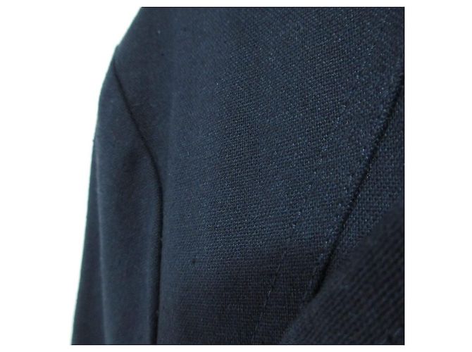 Autre Marque ETRE TOKYO Gabardina larga con doble botonadura Azul - vista 3