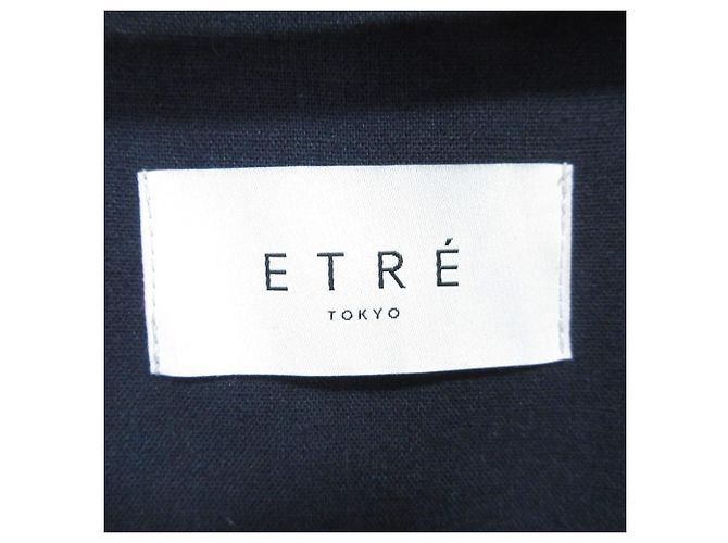Autre Marque ETRE TOKYO Gabardina larga con doble botonadura Azul - vista 8