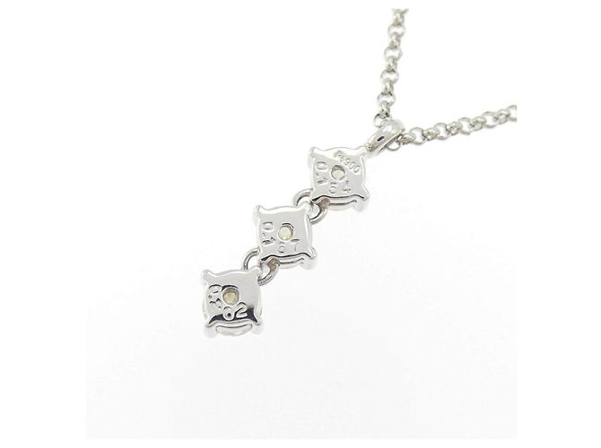 Autre Marque Collana di diamanti PT900 PT850 Argento - vista 4
