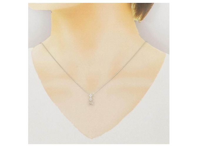 Autre Marque Collana di diamanti Au750 Argento - vista 6