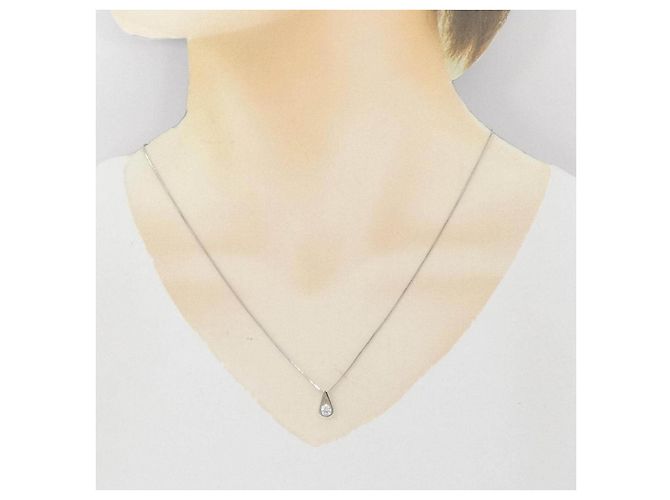 Autre Marque Collana di diamanti Au750 Argento - vista 6