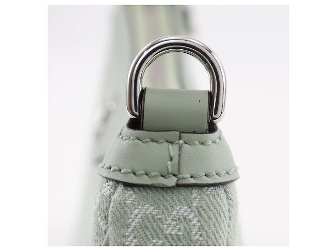Borsa a tracolla Gucci Ophidia GG Canvas Verde - vista 7