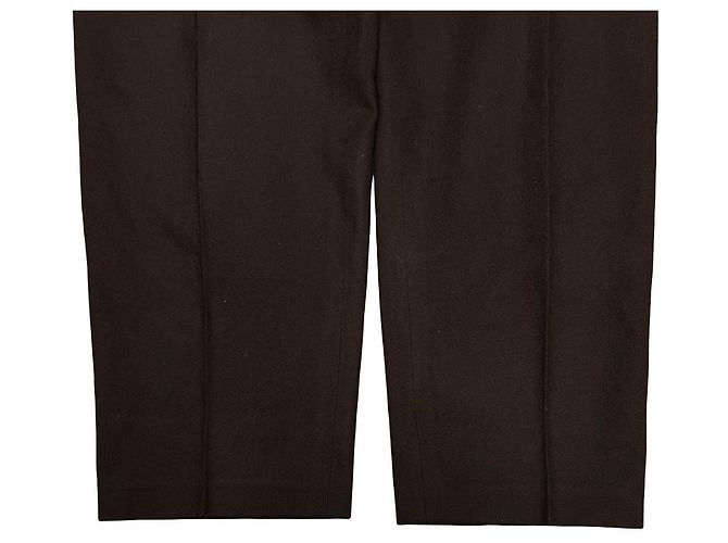 Christian Dior Wool Polyester Pants Brown - view 4
