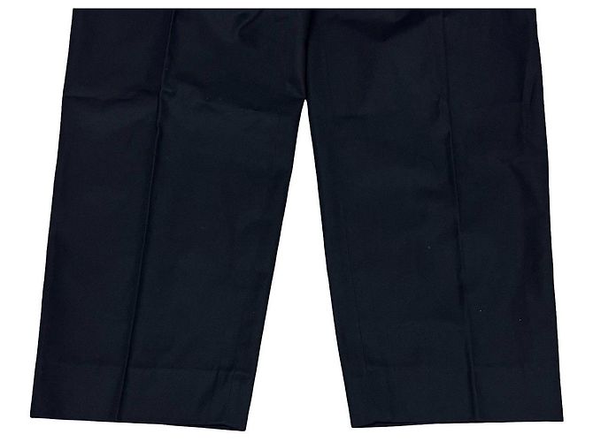 Pantaloni in cotone Christian Dior Nero - vista 4