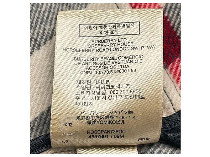 Abrigo Duffel Burberry de lana Negro - vista 12