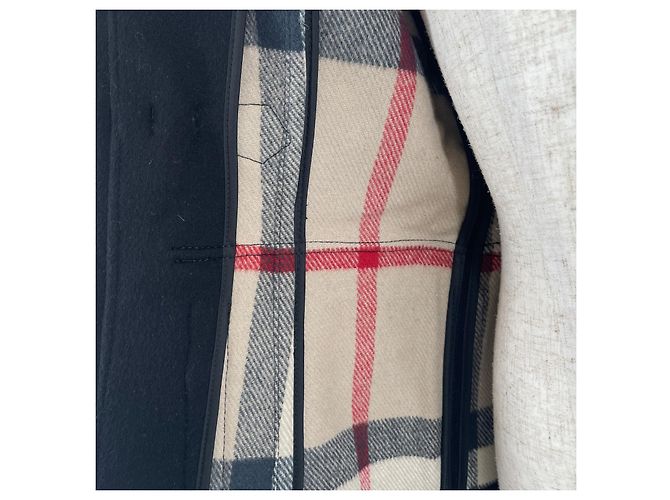 Abrigo Duffel Burberry de lana Negro - vista 5