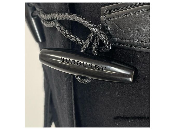Abrigo Duffel Burberry de lana Negro - vista 6