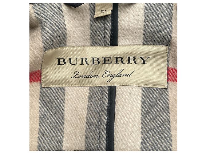 Abrigo Duffel Burberry de lana Negro - vista 8