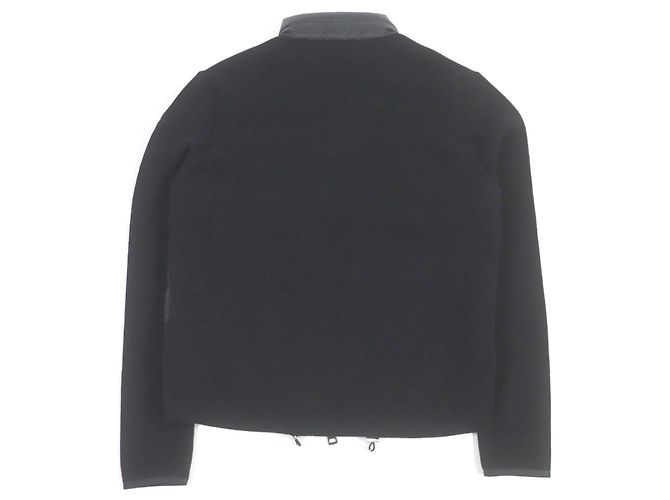 Cárdigan de lana y plumón Moncler Negro - vista 4