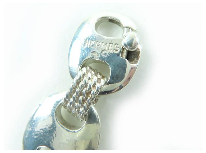 Bracciale rigido Hermès Shrouis in argento - vista 5