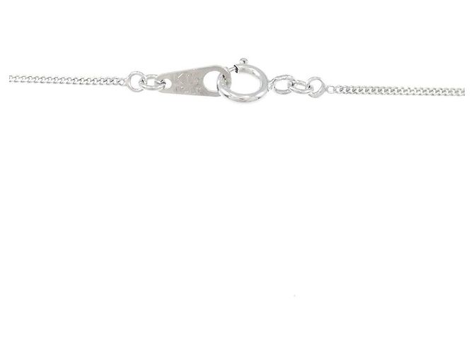Autre Marque Collana Croce in K14WG e Diamanti Argento - vista 5