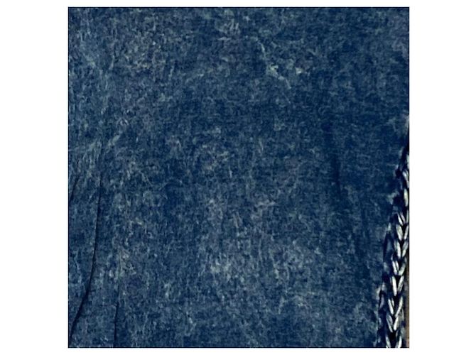Autre Marque Vestido de manga larga efecto denim Diesel Azul - vista 3