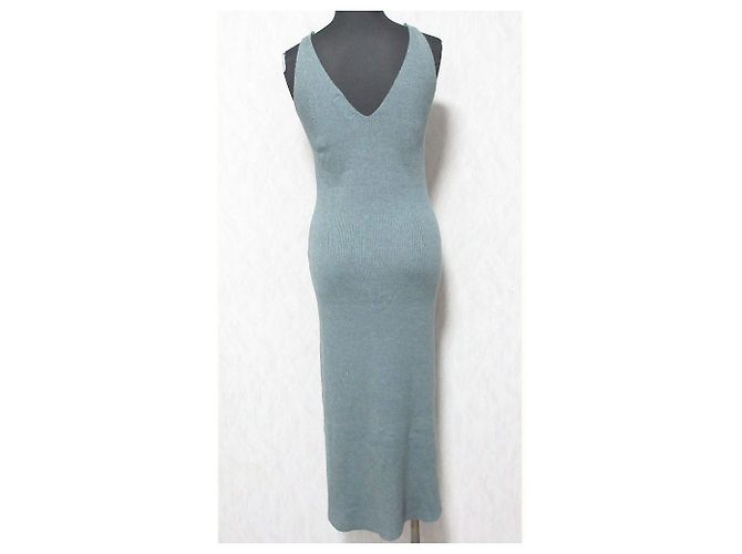 Autre Marque Cislys Strickkleid Grün - Ansicht 2