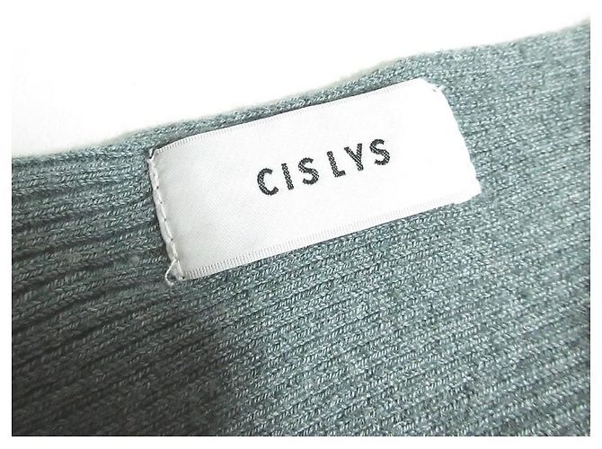 Autre Marque Cislys Strickkleid Grün - Ansicht 5