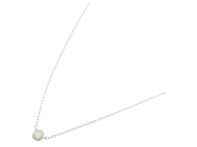 Autre Marque Collana di diamanti PT900 PT850 Argento - vista 2