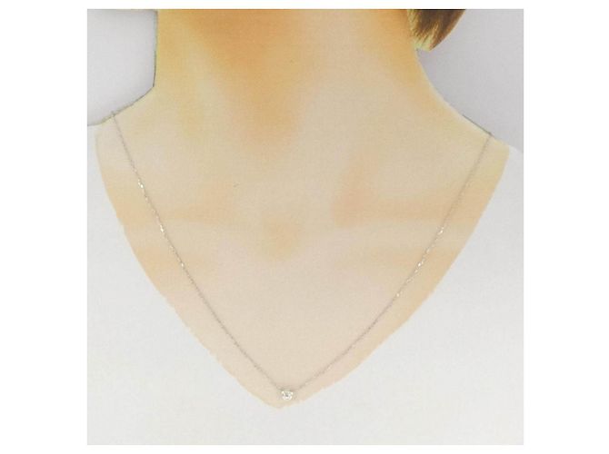 Autre Marque Collana di diamanti PT900 PT850 Argento - vista 6