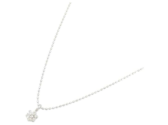 Autre Marque Collana di diamanti Pt900 Pt850 Argento - vista 2
