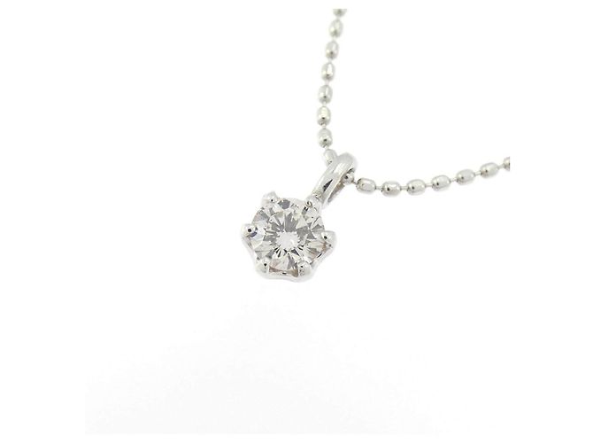 Autre Marque Collana di diamanti Pt900 Pt850 Argento - vista 3