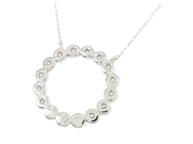 Autre Marque Collana di diamanti Pt900 Pt850 Argento - vista 4