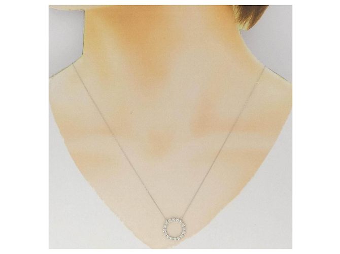 Autre Marque Collana di diamanti Pt900 Pt850 Argento - vista 6