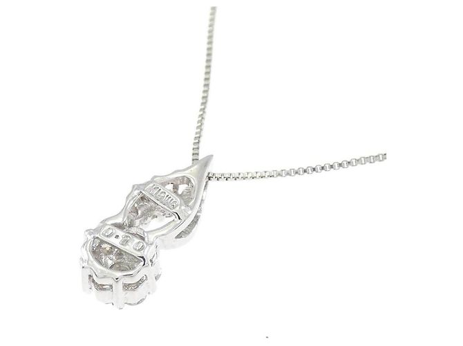 Autre Marque Collana in oro bianco Au750 e diamanti Argento - vista 4
